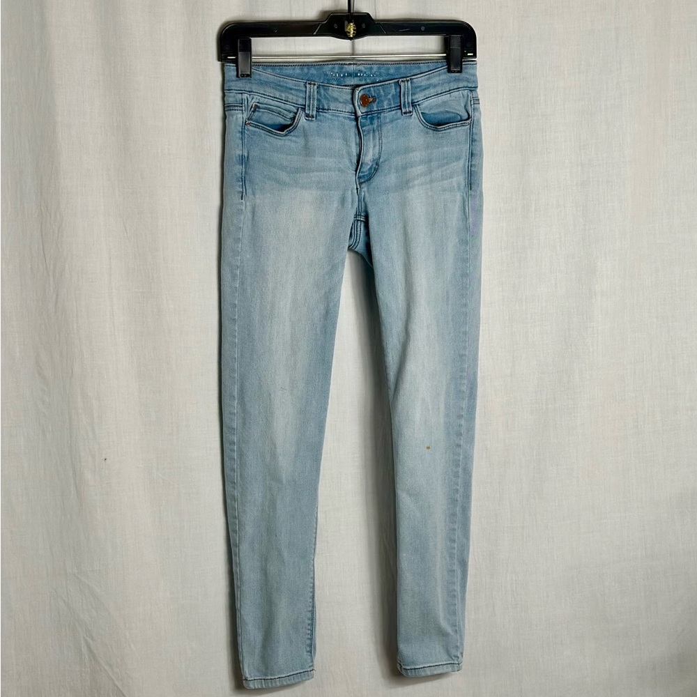 White House Black Market Jeans Sz 00 Stretch - BLUE